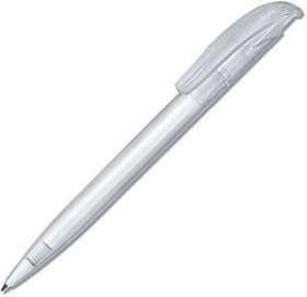 Картинка Ручка шариковая Senator Challenger Icy, белая ПромоЕсть Сувенирная и корпоративная продукция