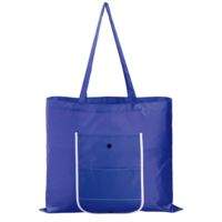 Картинка Складная сумка Unit Foldable, синяя ПромоЕсть Сувенирная и корпоративная продукция