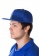 Картинка Бейсболка Unit Snapback с прямым козырьком, ярко-синяя ПромоЕсть Сувенирная и корпоративная продукция
