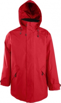 Картинка Куртка на стеганой подкладке River, красная ПромоЕсть Сувенирная и корпоративная продукция
