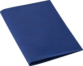 Картинка Обложка для автодокументов Twill, синяя ПромоЕсть Сувенирная и корпоративная продукция