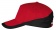 Картинка Бейсболка BOOSTER, красная с черным ПромоЕсть Сувенирная и корпоративная продукция
