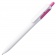 Картинка Ручка шариковая Bolide, белая с розовым ПромоЕсть Сувенирная и корпоративная продукция