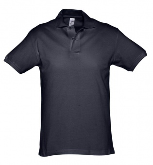 Картинка Рубашка поло мужская SPIRIT 240, темно-синяя (navy) ПромоЕсть Сувенирная и корпоративная продукция