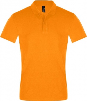 Картинка Рубашка поло мужская PERFECT MEN 180 оранжевая ПромоЕсть Сувенирная и корпоративная продукция