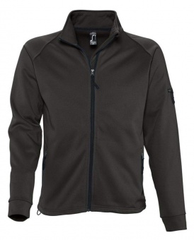 Картинка Куртка флисовая мужская New look men 250, черная ПромоЕсть Сувенирная и корпоративная продукция
