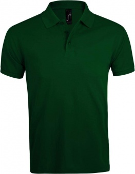 Картинка Рубашка поло мужская PRIME MEN 200 темно-зеленая ПромоЕсть Сувенирная и корпоративная продукция