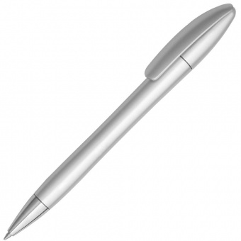 Картинка Ручка шариковая Moon Metallic, серебристая ПромоЕсть Сувенирная и корпоративная продукция