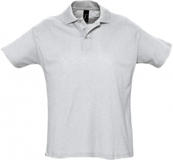 Картинка Рубашка поло мужская SUMMER 170, светло-серый меланж ПромоЕсть Сувенирная и корпоративная продукция