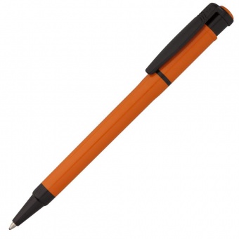 Картинка Ручка шариковая Kreta Special, оранжевая с черным ПромоЕсть Сувенирная и корпоративная продукция