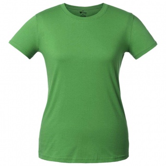 Картинка Футболка женская T-bolka Lady, ярко-зеленая ПромоЕсть Сувенирная и корпоративная продукция