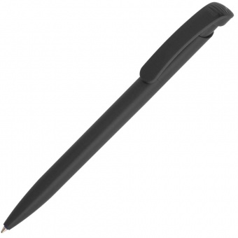 Картинка Ручка шариковая Clear Solid, черная ПромоЕсть Сувенирная и корпоративная продукция