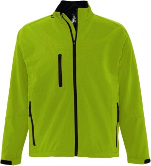 Картинка Куртка мужская на молнии RELAX 340, зеленая ПромоЕсть Сувенирная и корпоративная продукция
