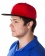 Картинка Бейсболка Unit Heat с прямым козырьком, двухцветная, красная с черным ПромоЕсть Сувенирная и корпоративная продукция
