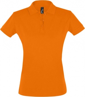 Картинка Рубашка поло женская PERFECT WOMEN 180 оранжевая ПромоЕсть Сувенирная и корпоративная продукция