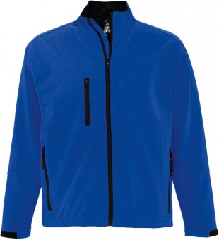 Картинка Куртка мужская на молнии RELAX 340, ярко-синяя ПромоЕсть Сувенирная и корпоративная продукция
