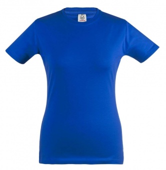 Картинка Футболка женская Unit Stretch 190 ярко-синяя ПромоЕсть Сувенирная и корпоративная продукция