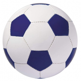 Картинка Мяч футбольный Street, бело-темно-синий ПромоЕсть Сувенирная и корпоративная продукция