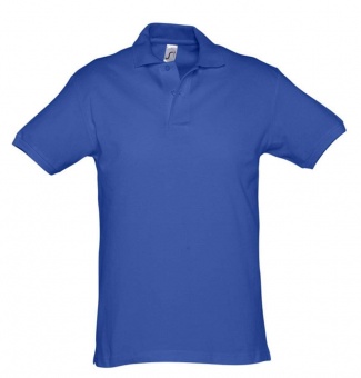 Картинка Рубашка поло мужская SPIRIT 240, ярко-синяя (royal) ПромоЕсть Сувенирная и корпоративная продукция