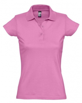 Картинка Рубашка поло женская Prescott women 170, розовая ПромоЕсть Сувенирная и корпоративная продукция
