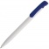 Картинка Ручка шариковая Clear Solid, белая с синим ПромоЕсть Сувенирная и корпоративная продукция