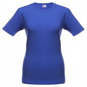 Картинка Футболка женская T-bolka Stretch Lady, ярко-синяя (royal) ПромоЕсть Сувенирная и корпоративная продукция