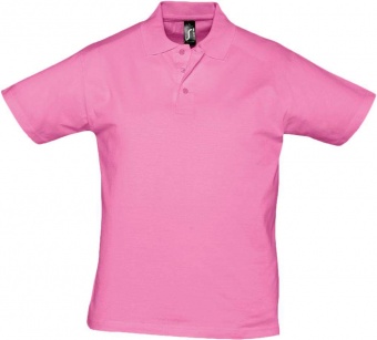 Картинка Рубашка поло мужская Prescott men 170, розовая ПромоЕсть Сувенирная и корпоративная продукция