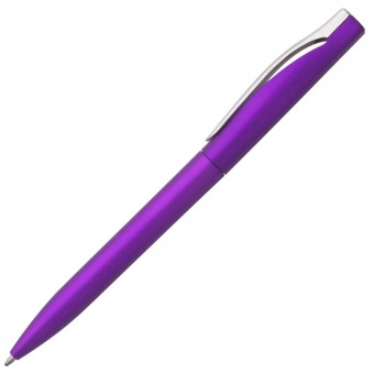 Картинка Ручка шариковая Pin Silver, фиолетовая ПромоЕсть Сувенирная и корпоративная продукция