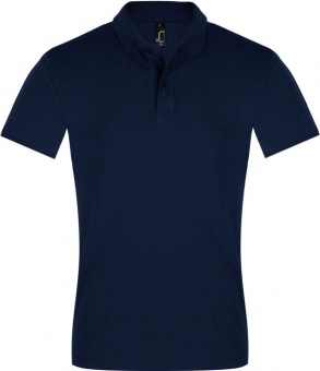 Картинка Рубашка поло мужская PERFECT MEN 180 темно-синяя ПромоЕсть Сувенирная и корпоративная продукция