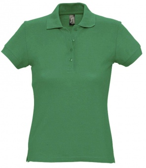 Картинка Рубашка поло женская PASSION 170, ярко-зеленая ПромоЕсть Сувенирная и корпоративная продукция