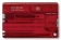 Картинка Набор инструментов SwissCard Quattro, красный ПромоЕсть Сувенирная и корпоративная продукция