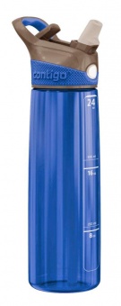 Картинка Спортивная бутылка для воды Addison, синяя ПромоЕсть Сувенирная и корпоративная продукция