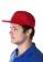 Картинка Бейсболка Unit Snapback с прямым козырьком, красная ПромоЕсть Сувенирная и корпоративная продукция
