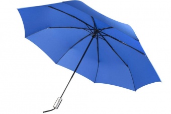 Картинка Зонт складной Unit Fiber, ярко-синий ПромоЕсть Сувенирная и корпоративная продукция